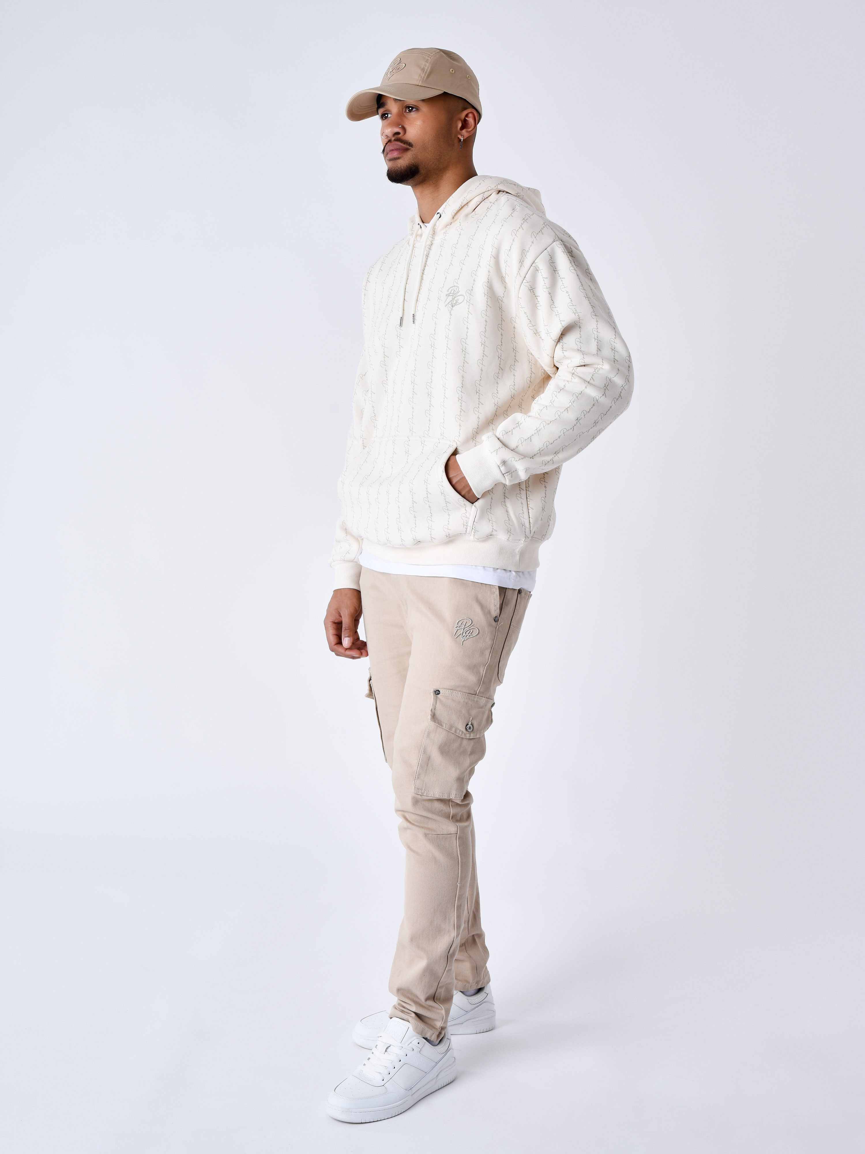 sweat-a-capuche-imprime-ink-drip-craie